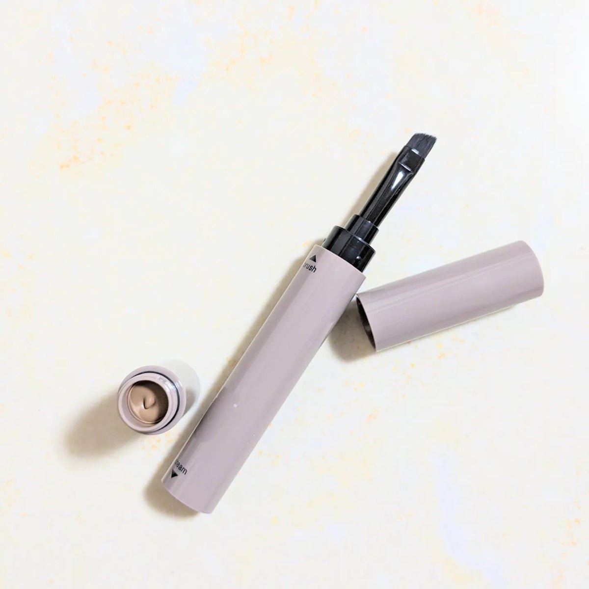 アイブロウクリームポマード ナチュラルブラウン/mayuota/その他アイブロウを使ったクチコミ（3枚目）