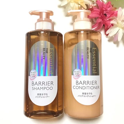 ザビューティ 髪のキメ美容素髪を守る バリアシャンプー/コンディショナー/エッセンシャル/シャンプー・コンディショナーを使ったクチコミ(1枚目)