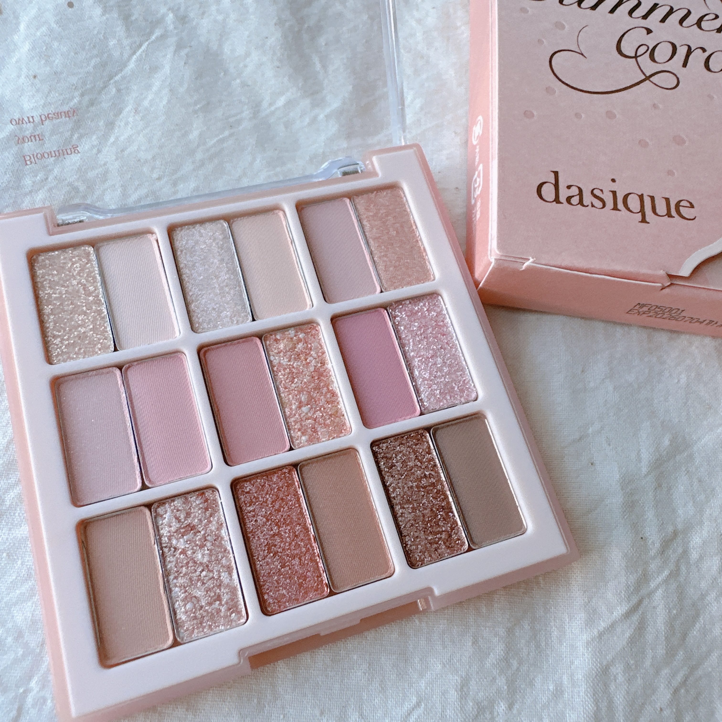 シャドウパレット/dasique/アイシャドウパレットを使ったクチコミ（2枚目）