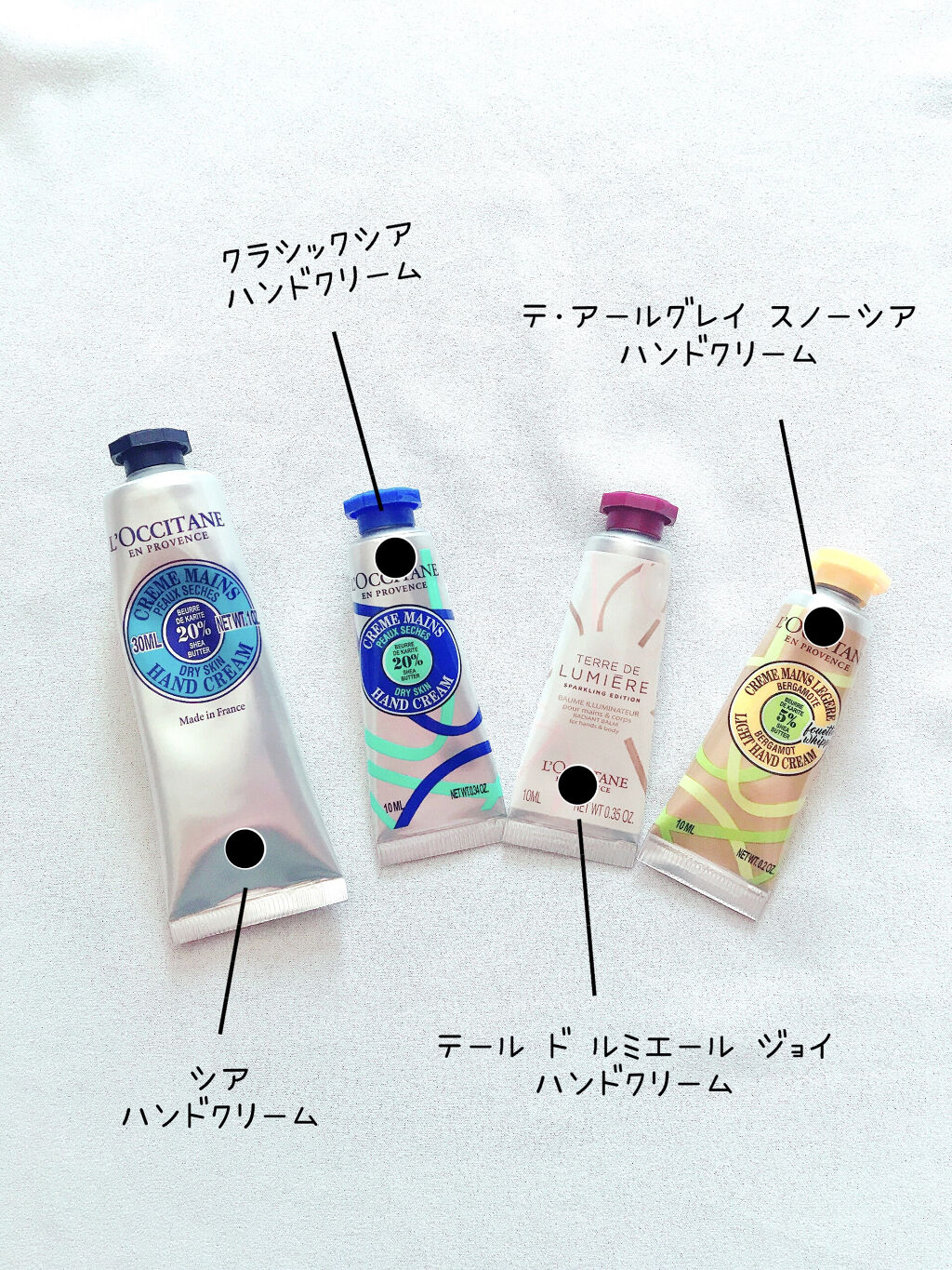 テ・アールグレイ スノーシア ハンドクリーム/L'OCCITANE/ハンドクリームを使ったクチコミ（2枚目）