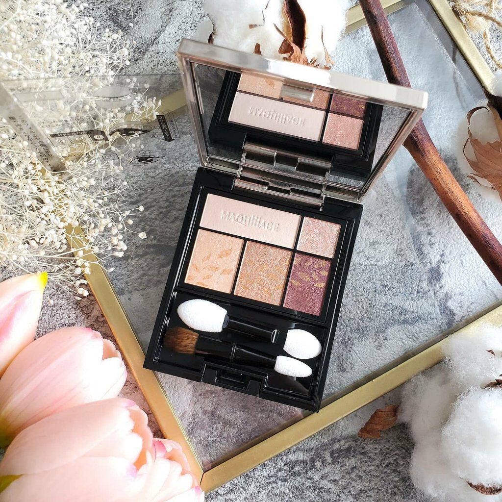 ドラマティックスタイリングアイズ RD606 ラズベリーモカ/マキアージュ/アイシャドウパレットを使ったクチコミ（1枚目）