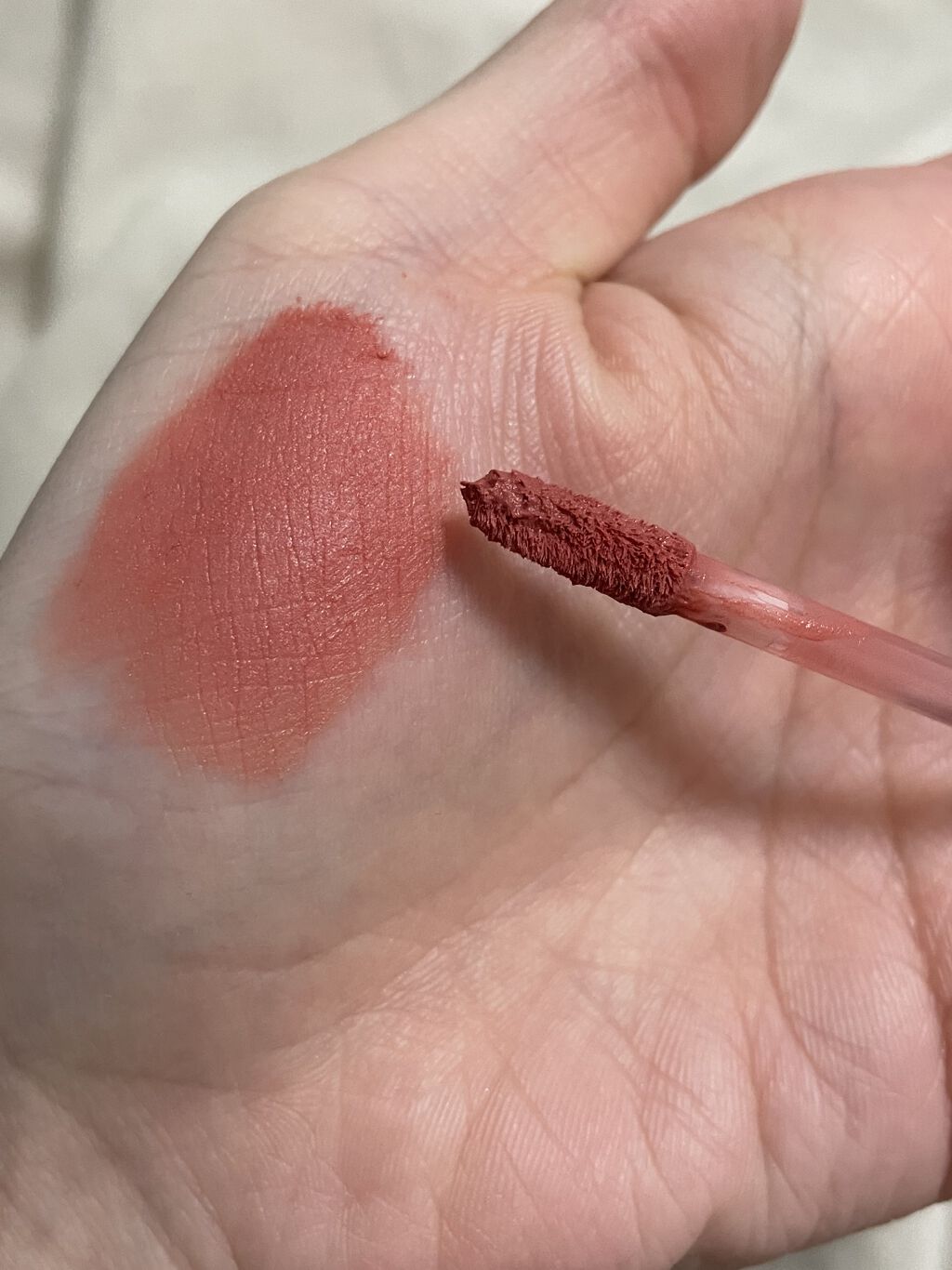 シューベルベット 03ソンスドン/AMUSE/口紅を使ったクチコミ（2枚目）