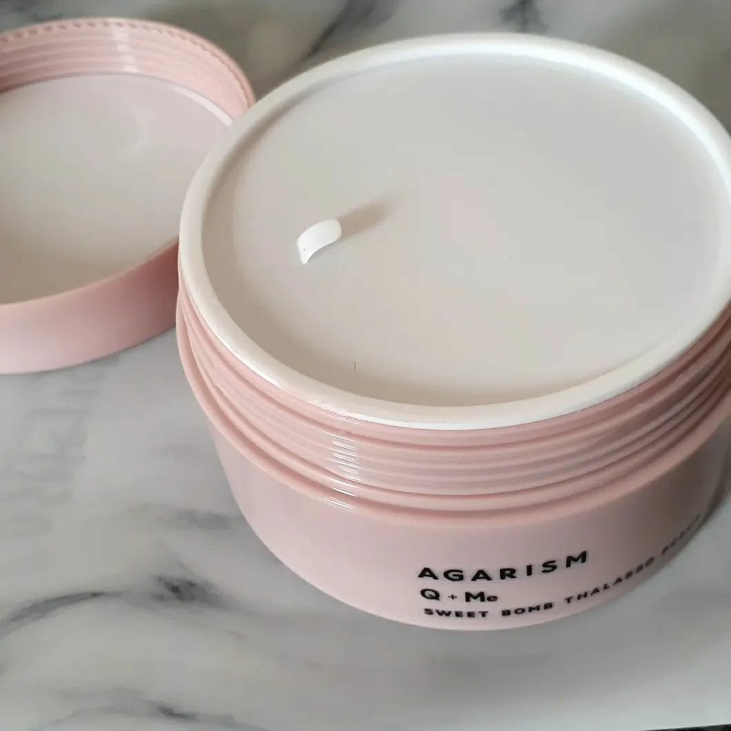 Q+Me スウィート ボム タラソ スクラブ/AGARISM/バスト・ヒップケアを使ったクチコミ(2枚目)