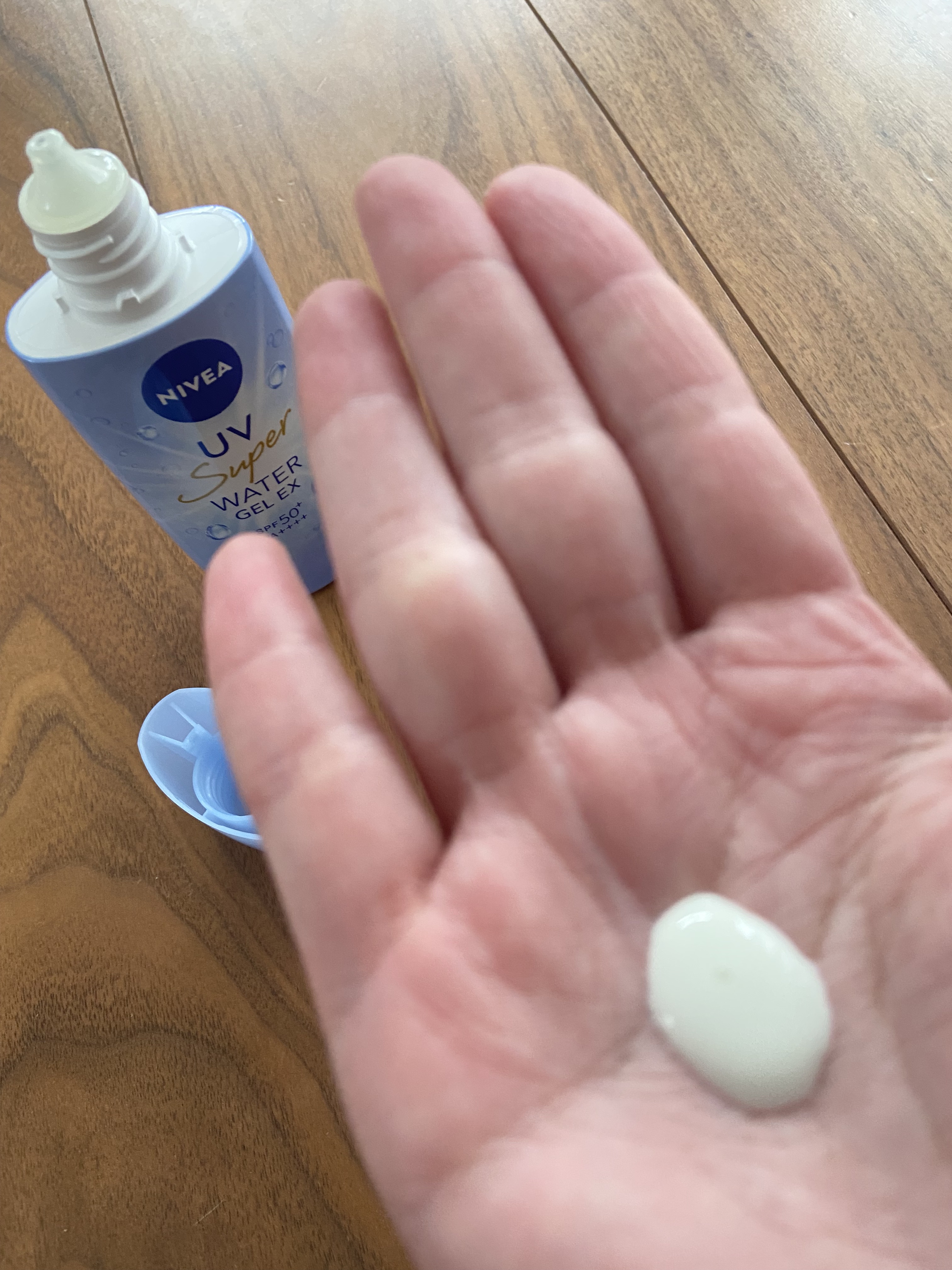 ニベアUV ウォータージェルEX/ニベア/日焼け止めジェルを使ったクチコミ（2枚目）