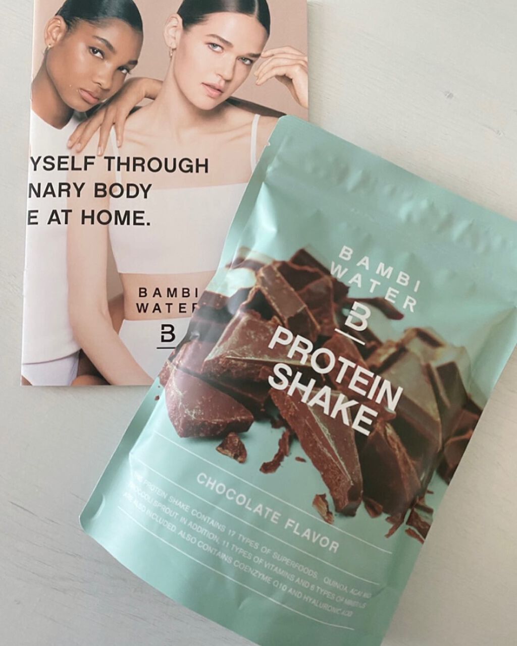 プロテインシェイク バナナ/BAMBI WATER/ソイプロテインを使ったクチコミ(1枚目)