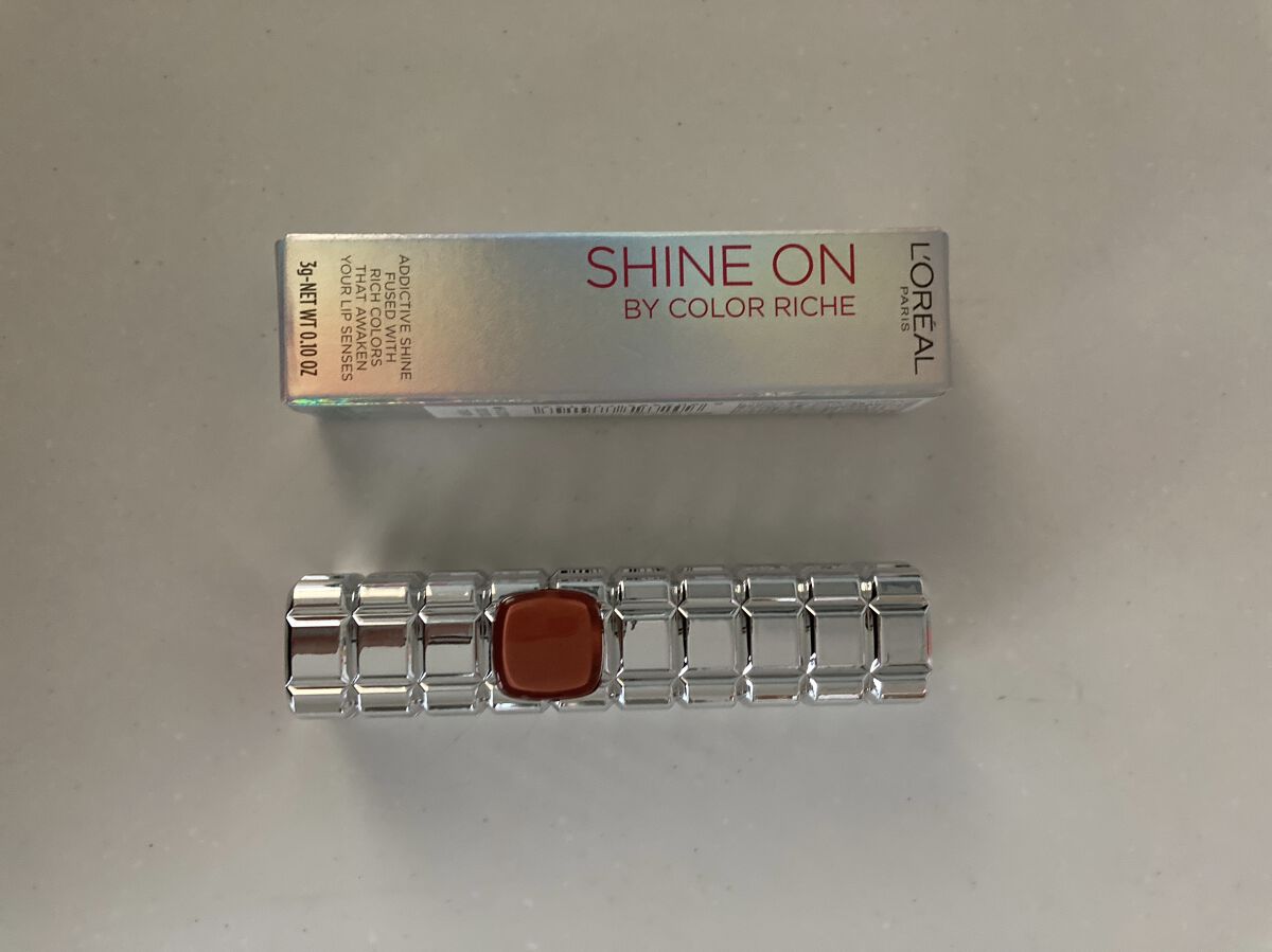 シャインオン/ロレアル パリ/口紅を使ったクチコミ（3枚目）