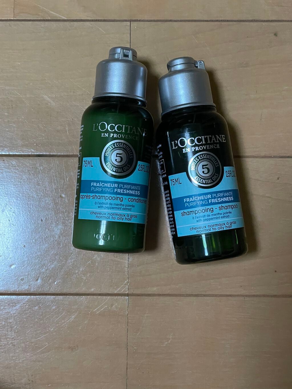 ファイブハーブス ピュアフレッシュネス シャンプー/コンディショナー/L'OCCITANE/市販シャンプーを使ったクチコミ(1枚目)