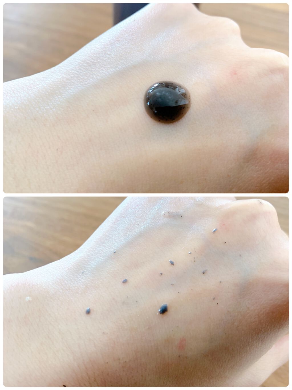 DETクリア ブライト&ピール ピーリングジェリー<炭タイプ>/Detclear/ピーリングを使ったクチコミ(2枚目)