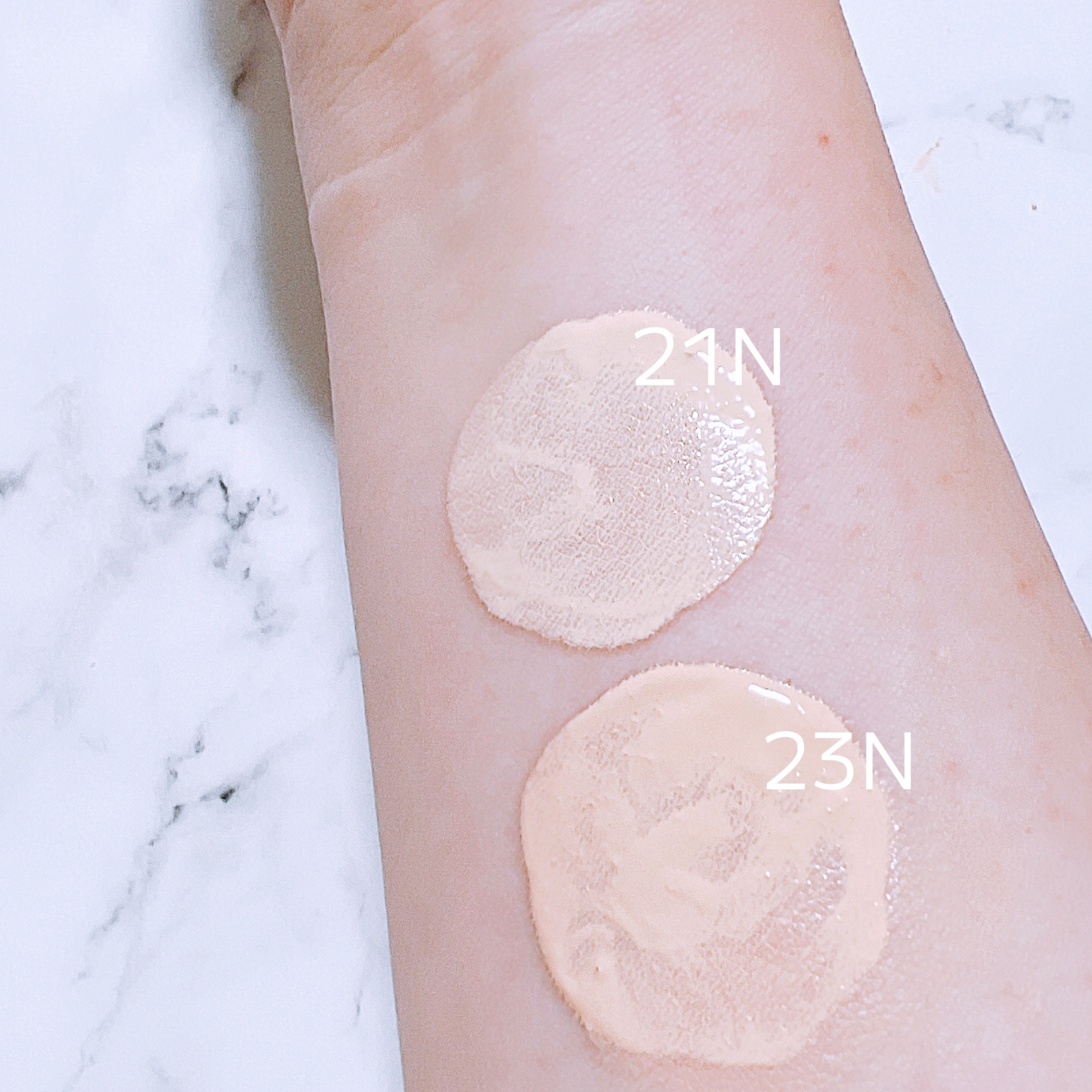 Skin  breathing foundation Glow/Healus/リキッドファンデーションを使ったクチコミ（2枚目）