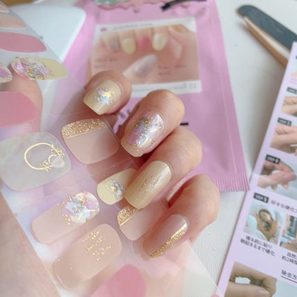 リアルジェルネイルシール/BEAUTY AVENUE/ネイルシールを使ったクチコミ(3枚目)