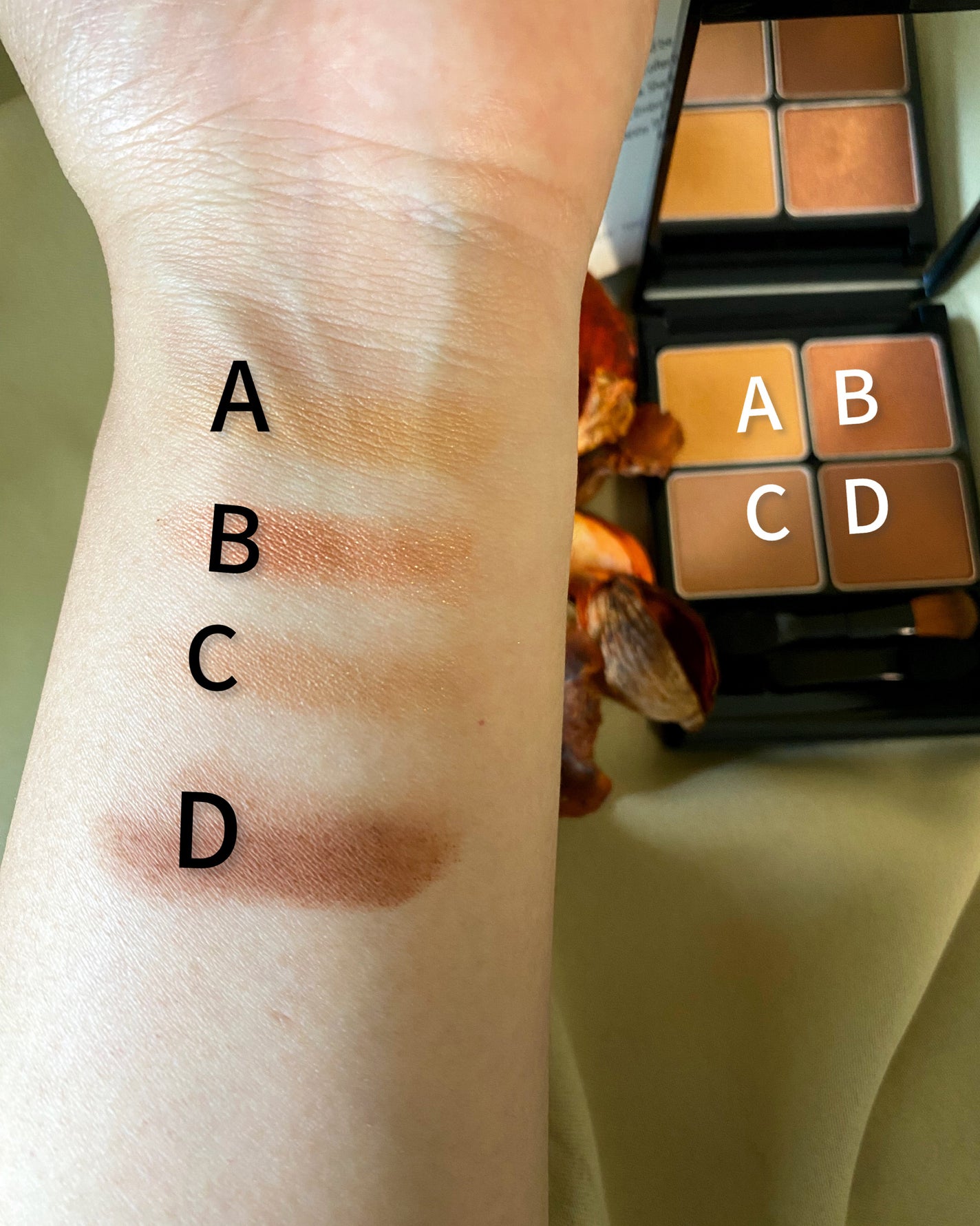 &be パレットアイシャドウ/&be/アイシャドウパレットを使ったクチコミ(4枚目)