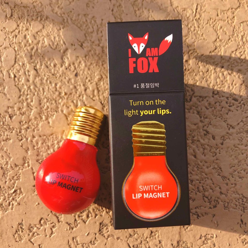 スイッチリップマグネット/I am fox/リップグロスを使ったクチコミ（2枚目）