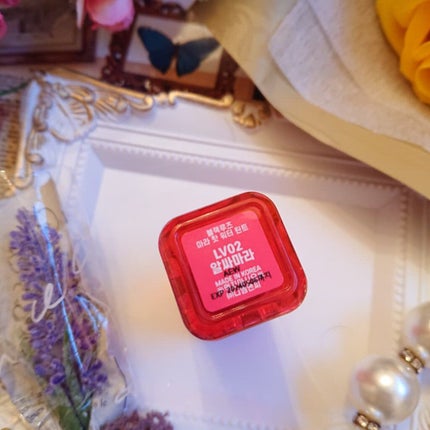 マーラーホットウォーターティント/BLACK ROUGE/リップティントを使ったクチコミ(4枚目)