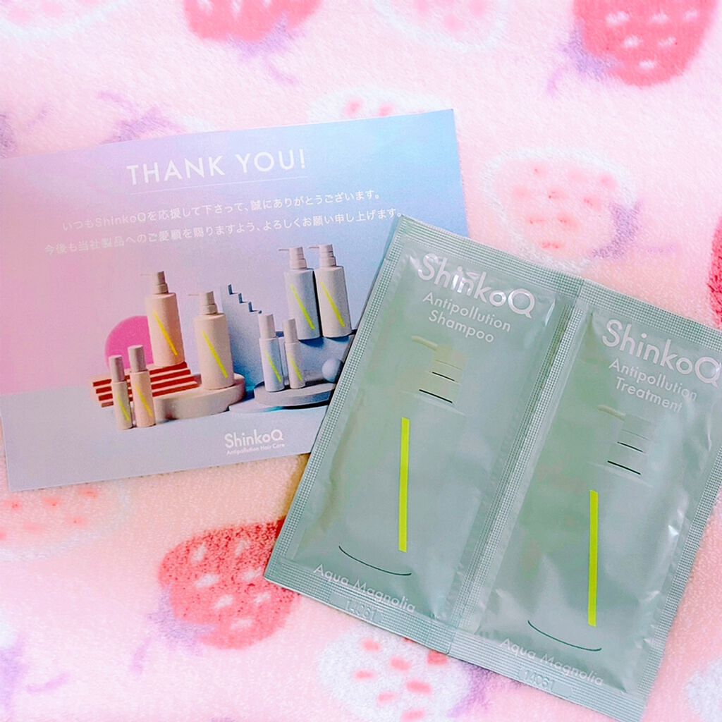 SQ アンチポリューションシャンプー アクアマグノリアの香り/ShinkoQ/市販シャンプーを使ったクチコミ（1枚目）
