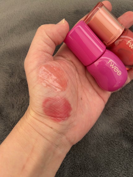 フィー 3Dボリューミンググロス/fwee/リップグロスを使ったクチコミ(3枚目)