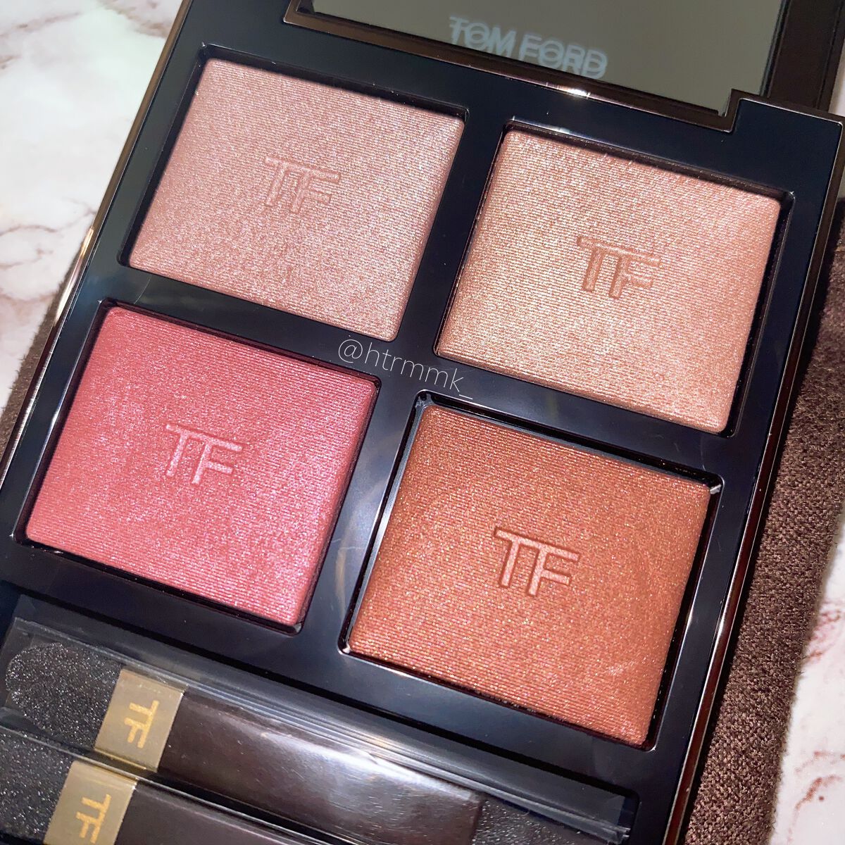 アイ カラー クォード/TOM FORD BEAUTY/アイシャドウパレットを使ったクチコミ（2枚目）