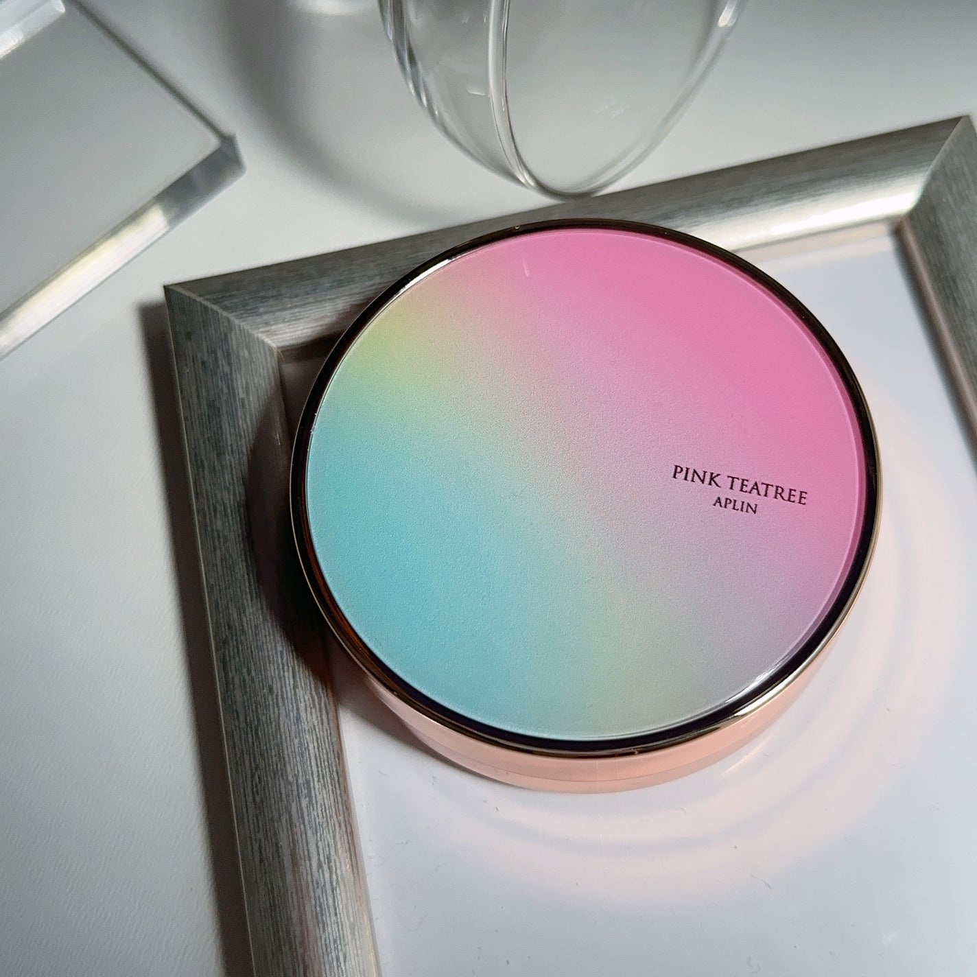 ピンクティーツリーカバークッション/APLIN/クッションファンデーションを使ったクチコミ(2枚目)