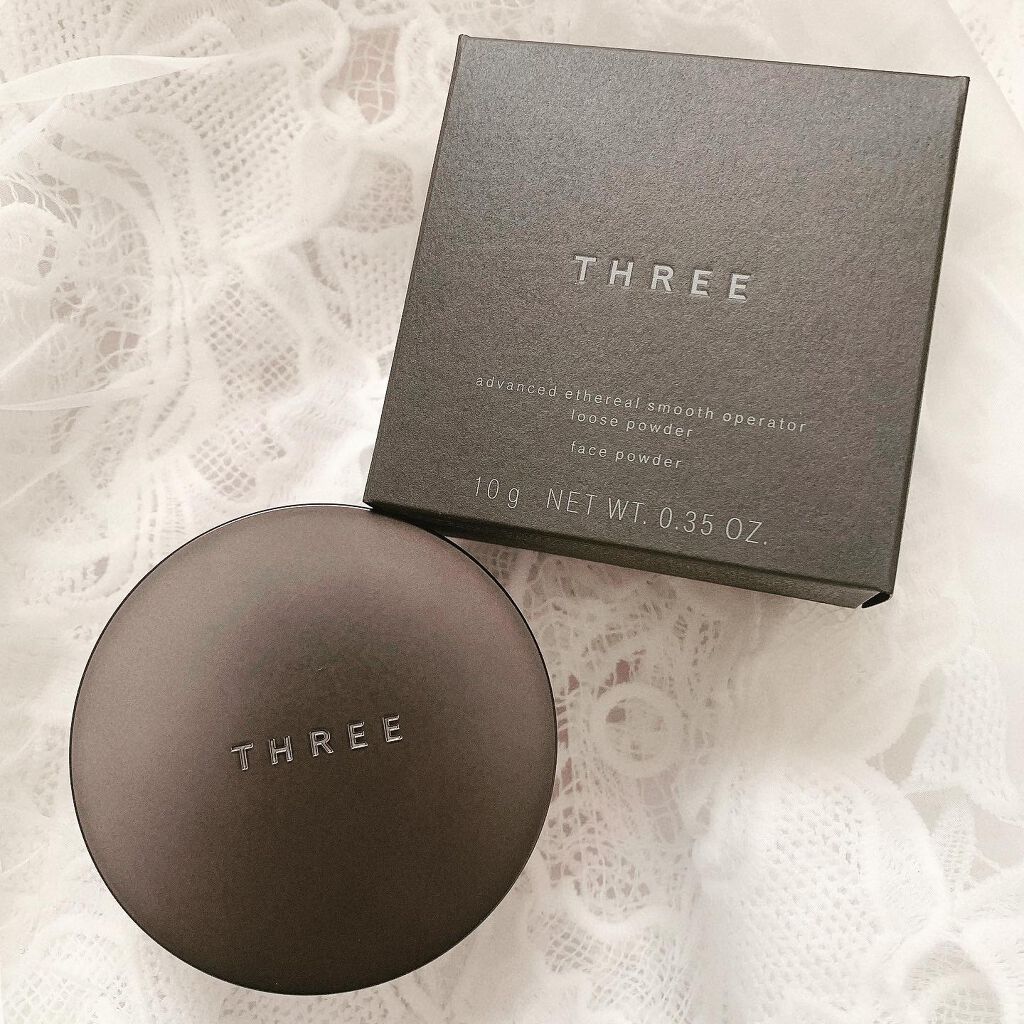 アドバンスドエシリアルスムースオペレーター ルースパウダー/THREE/ルースパウダーを使ったクチコミ（1枚目）