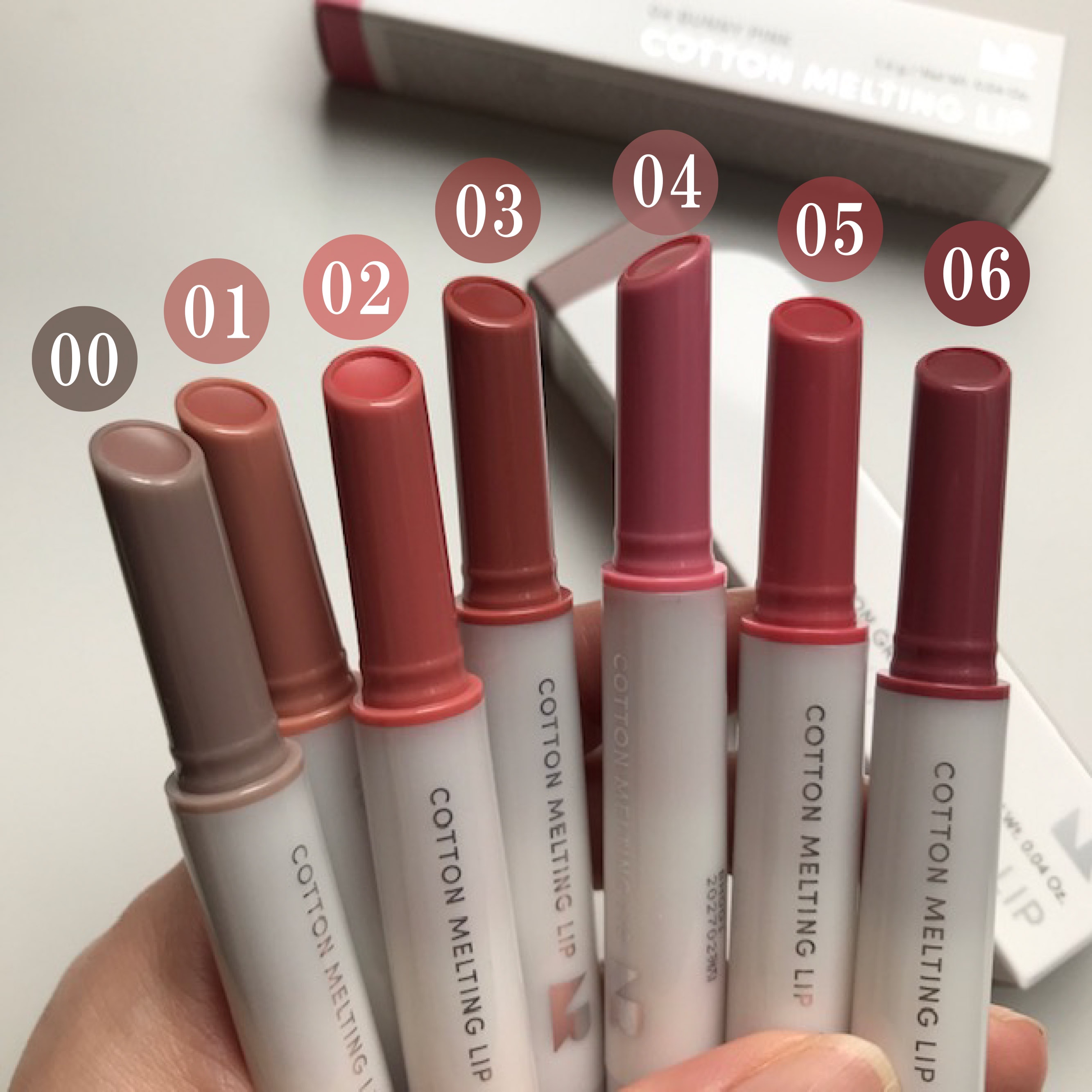 コットンメルティングリップ/ネイチャーリパブリック/口紅を使ったクチコミ（2枚目）