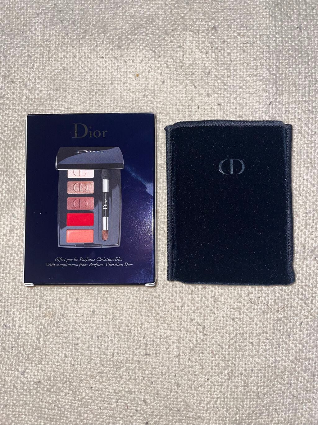 ひめか on LIPS 「♡Diorミニパレットプラチナ会員ウェルカムギフト今回はウェル..」(3枚目)