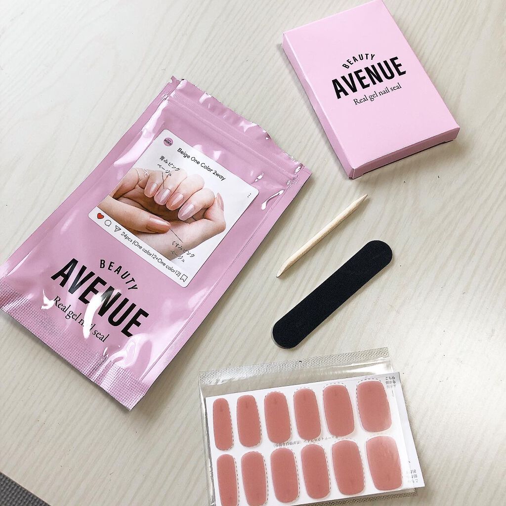 リアルジェルネイルシール/BEAUTY AVENUE/ネイルシールを使ったクチコミ（1枚目）