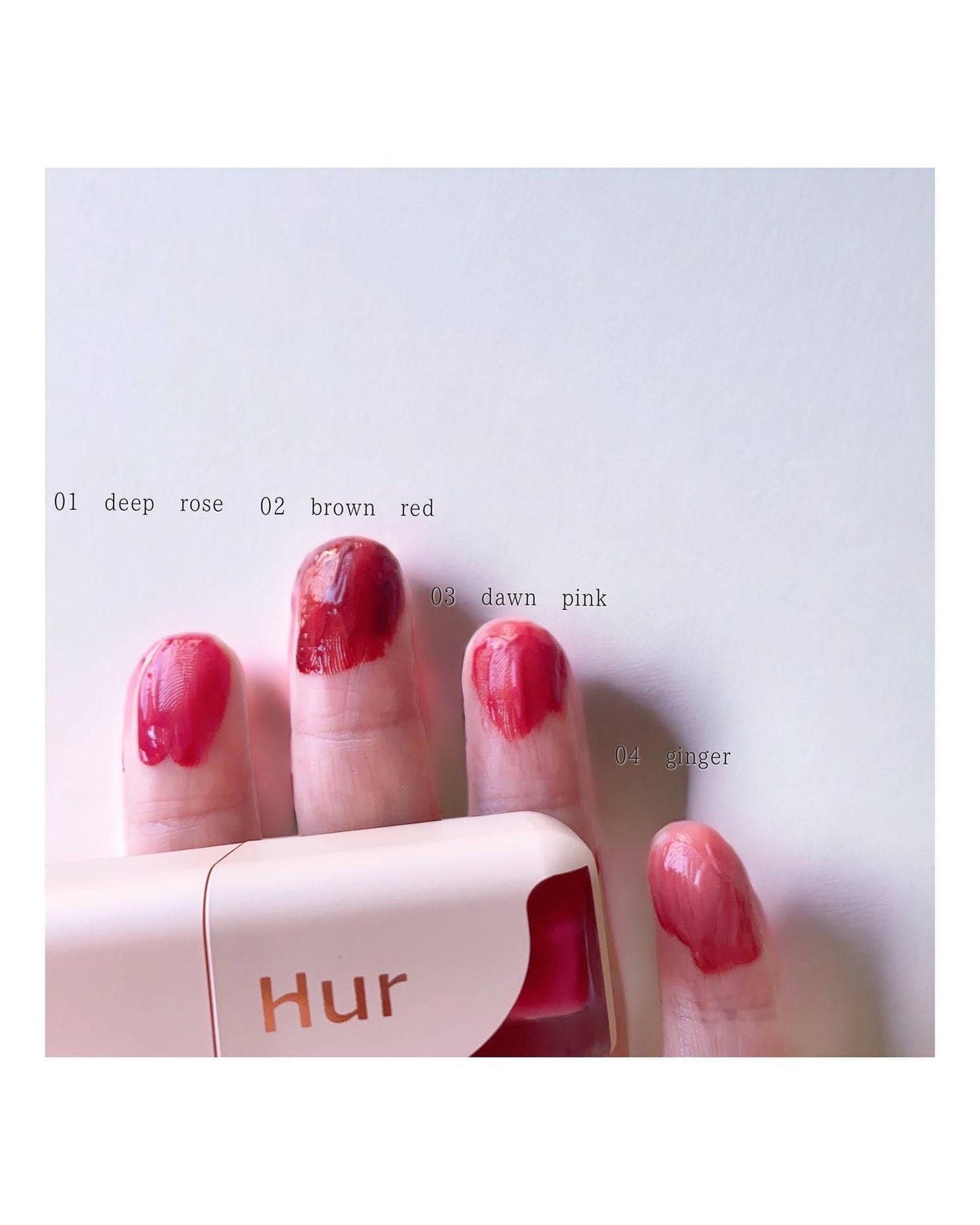 グローアンプルティント/house of HUR/リップティントを使ったクチコミ(2枚目)