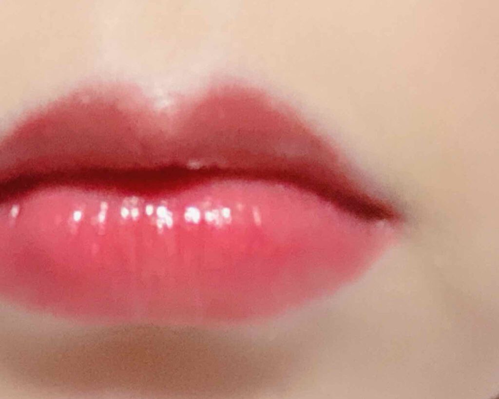 ジェルグロスリップ/CEZANNE/リップグロスを使ったクチコミ（1枚目）