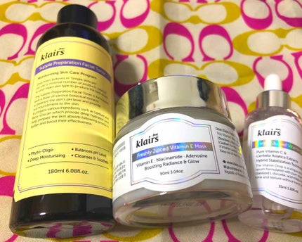 フレッシュリージュースドビタミンEマスク(90g)/Klairs/フェイスクリームを使ったクチコミ(1枚目)