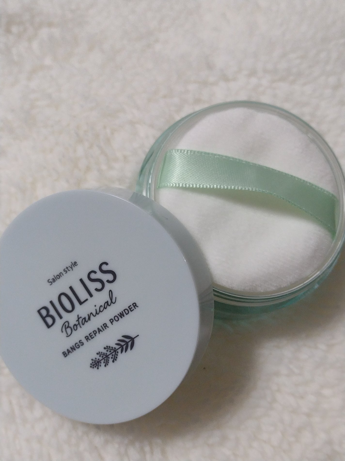 ボタニカル 前髪お直し パウダー/SSビオリス/その他スタイリングを使ったクチコミ(2枚目)