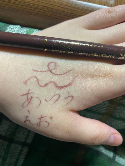 極細 アイライナーR/CEZANNE/リキッドアイライナーを使ったクチコミ(3枚目)