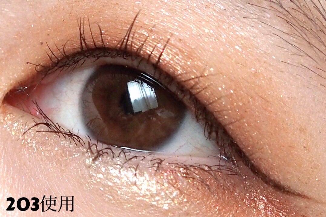 美容液ラメライナー/Borica/リキッドアイライナーを使ったクチコミ(5枚目)