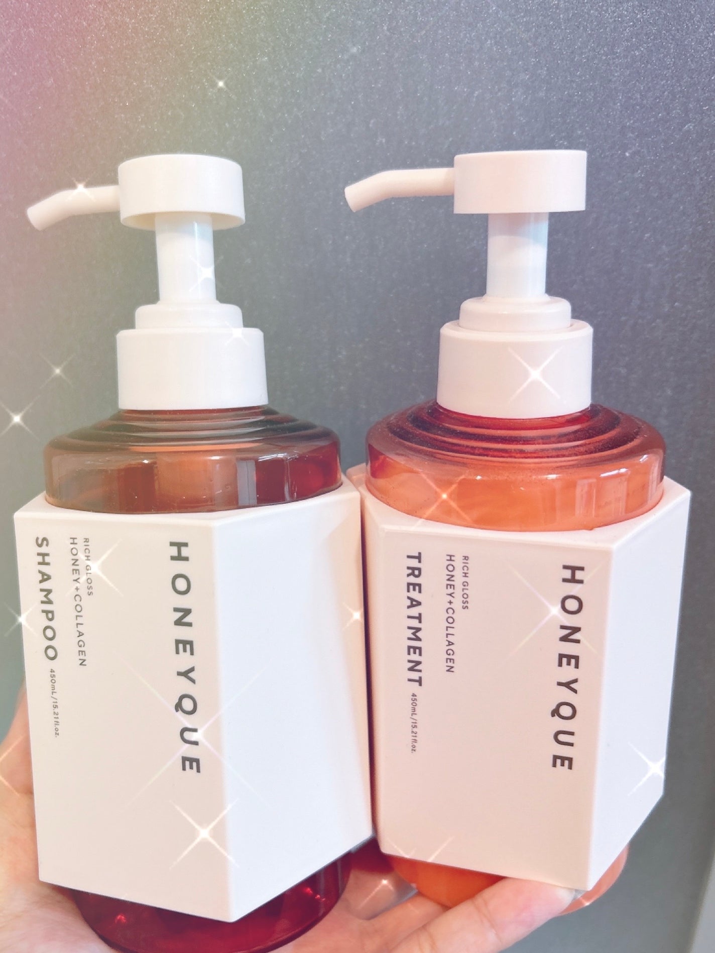 リッチグロス シャンプー シャイニー/ヘアトリートメント シャイニー/ハニーク/市販シャンプーを使ったクチコミ(1枚目)