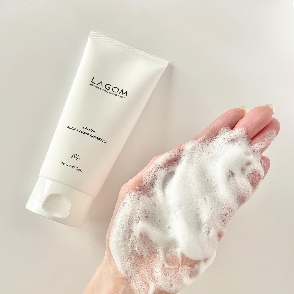 ラゴム ジェルトゥウォーター クレンザー(朝用洗顔)/LAGOM /その他洗顔料を使ったクチコミ(5枚目)