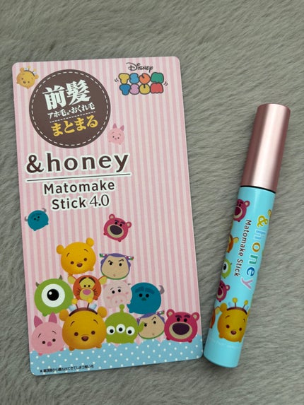 &honey &honey マトメイク スティック ツムツムのクチコミ「□ &honey マトメイク スティック ツムツム □
パケ買い商品💁♀️✨
プーさん.....」(2枚目)