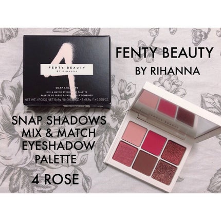 FENTY BEAUTY BY RIHANNA Snap shadows mix & match eyeshadow paletteのクチコミ「FENTY BEAUTY
snap shadows mix & match eyeshadow.....」(1枚目)