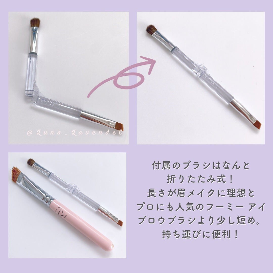 ジルスチュアート ニュアンスブロウパレット/JILL STUART/パウダーアイブロウを使ったクチコミ(6枚目)