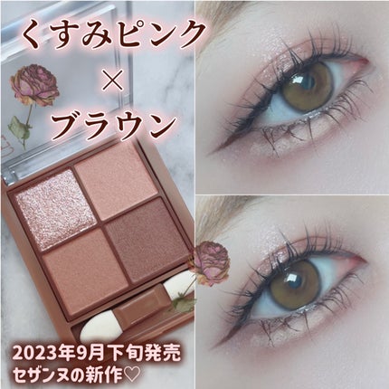 ビタートーンアイシャドウ/CEZANNE/パウダーアイシャドウを使ったクチコミ(1枚目)