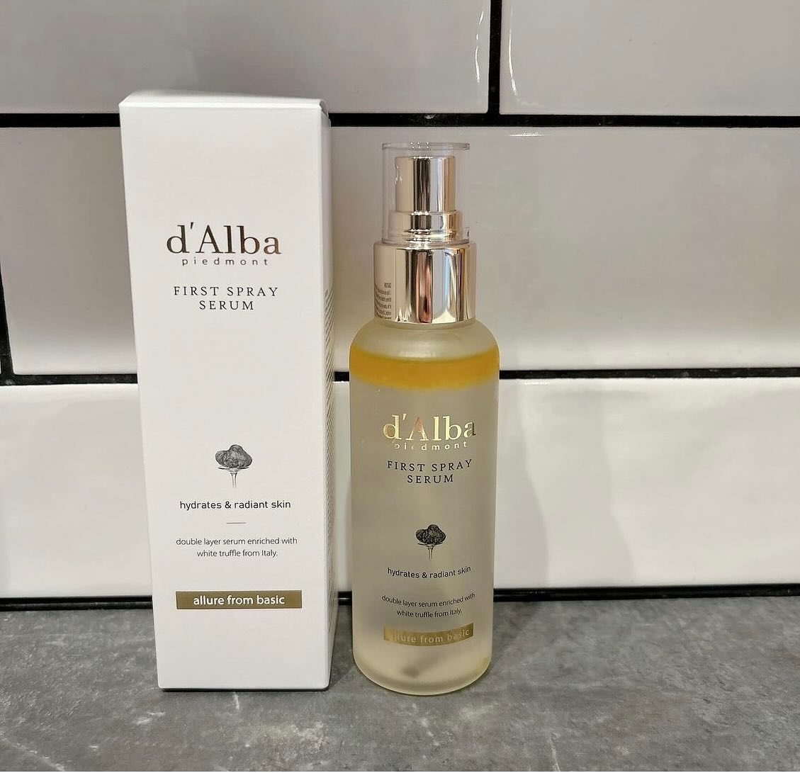 ダルバ ホワイトトリュフファーストスプレーセラム/ダルバ/ミスト状化粧水を使ったクチコミ（1枚目）