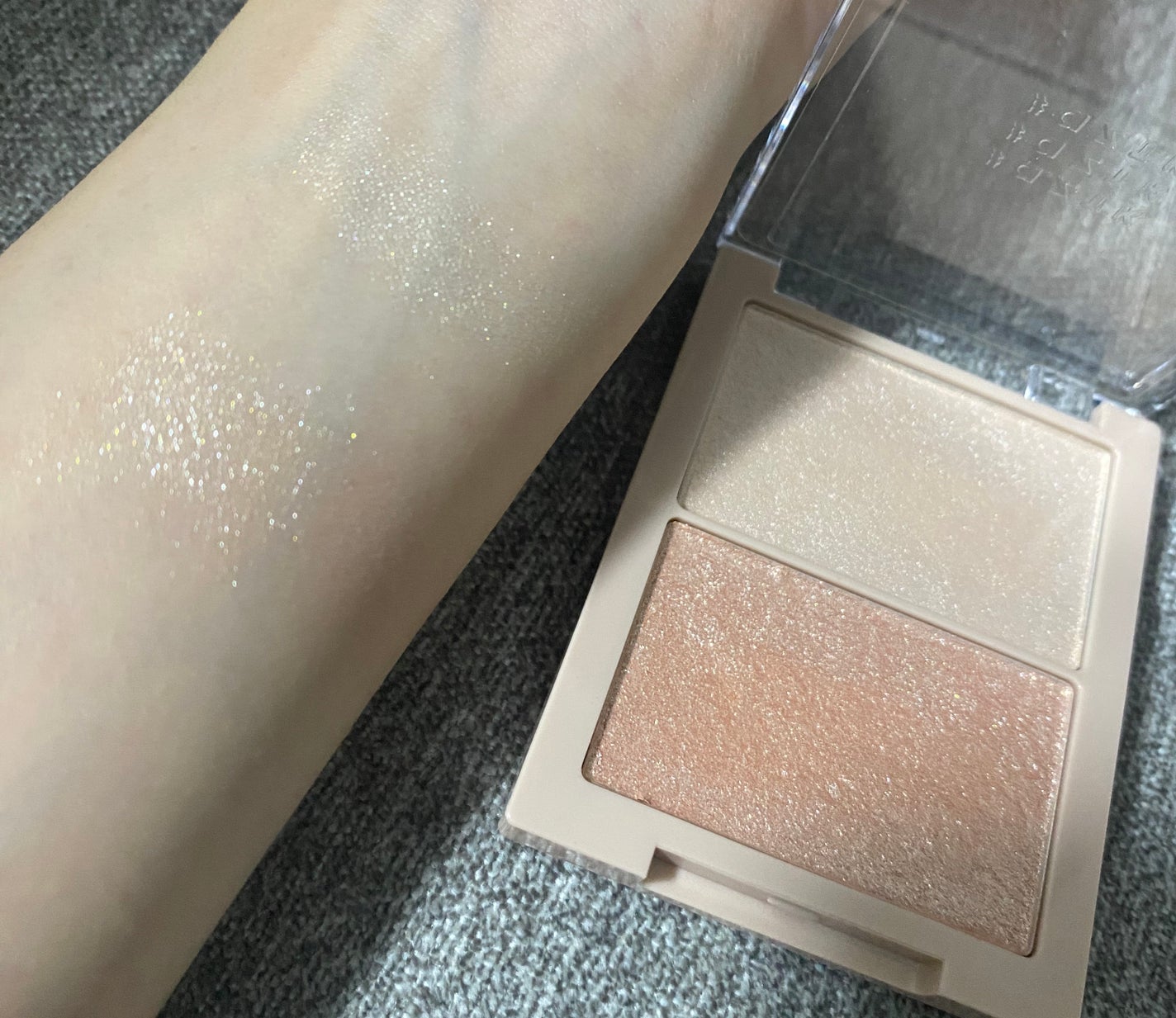 N&D パールハイライト/aZTK/パウダーハイライトを使ったクチコミ(3枚目)