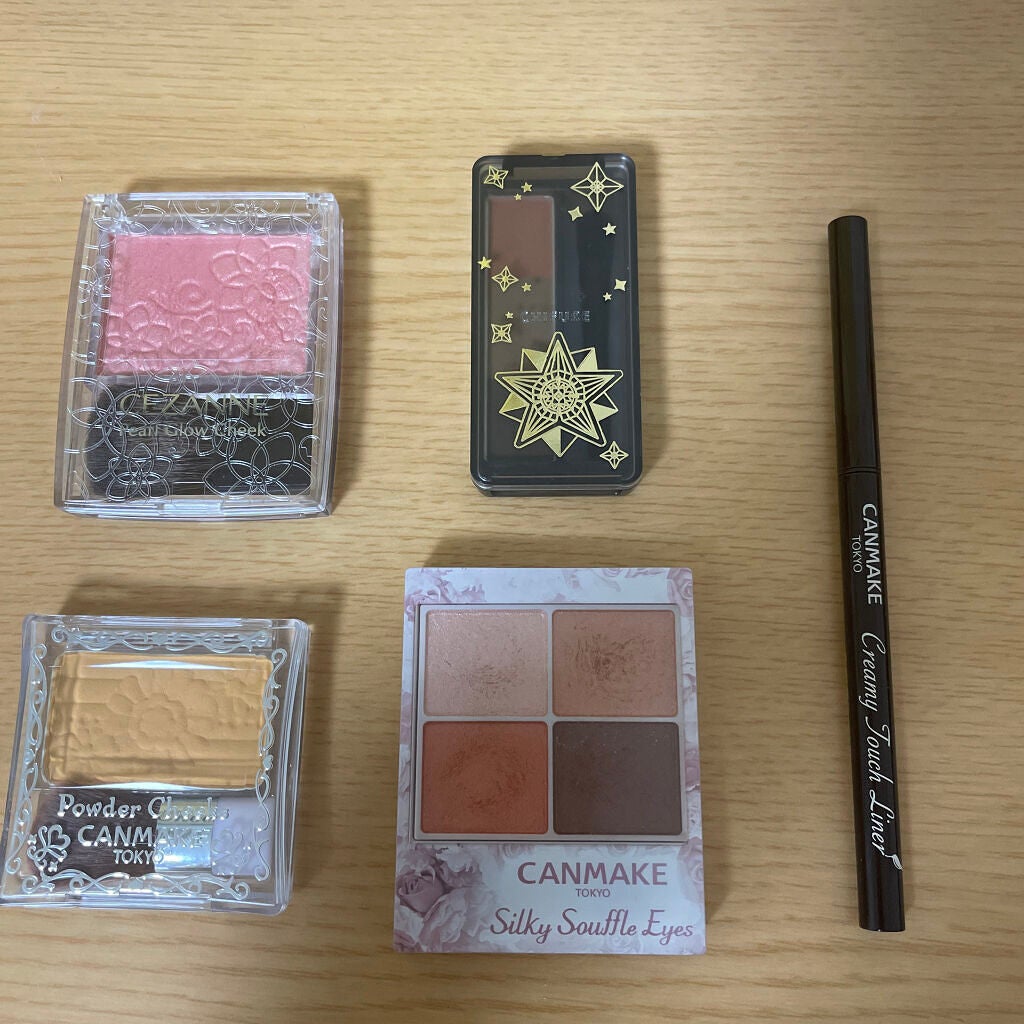 【旧品】パウダーチークス/キャンメイク/パウダーチークを使ったクチコミ(1枚目)