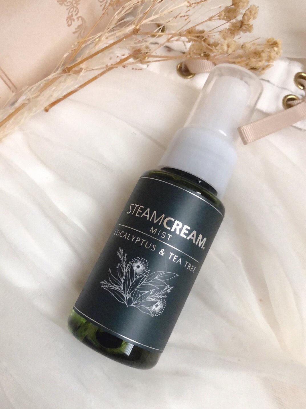 スチームクリームミストET(ユーカリ&ティーツリー)/STEAMCREAM/ミスト状化粧水を使ったクチコミ（1枚目）