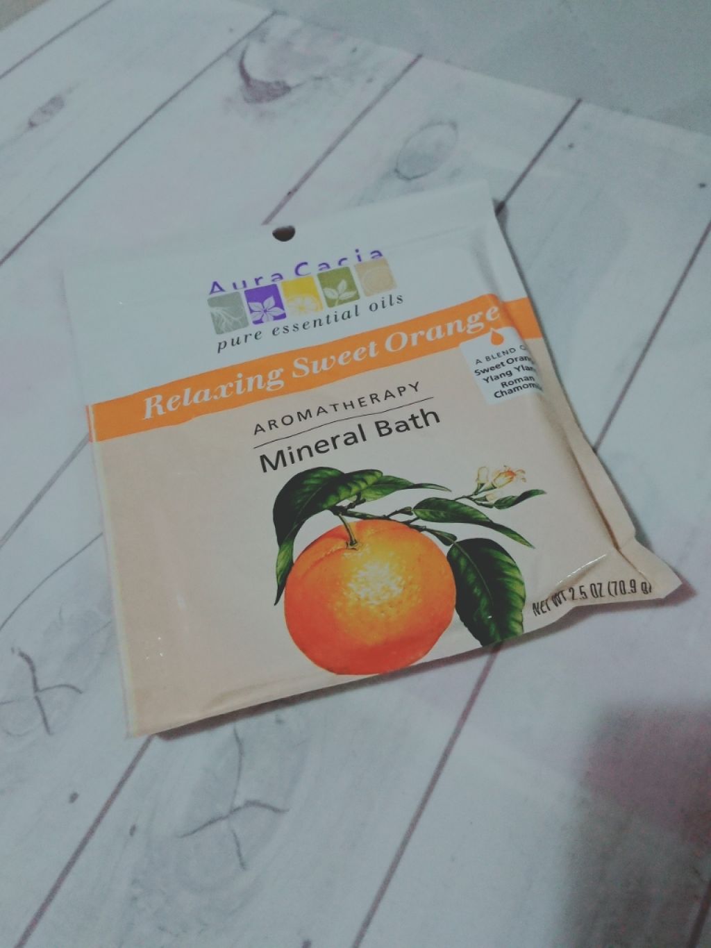 アロマテラピーミネラルバス/Aura Cacia/無機塩系入浴剤を使ったクチコミ（3枚目）