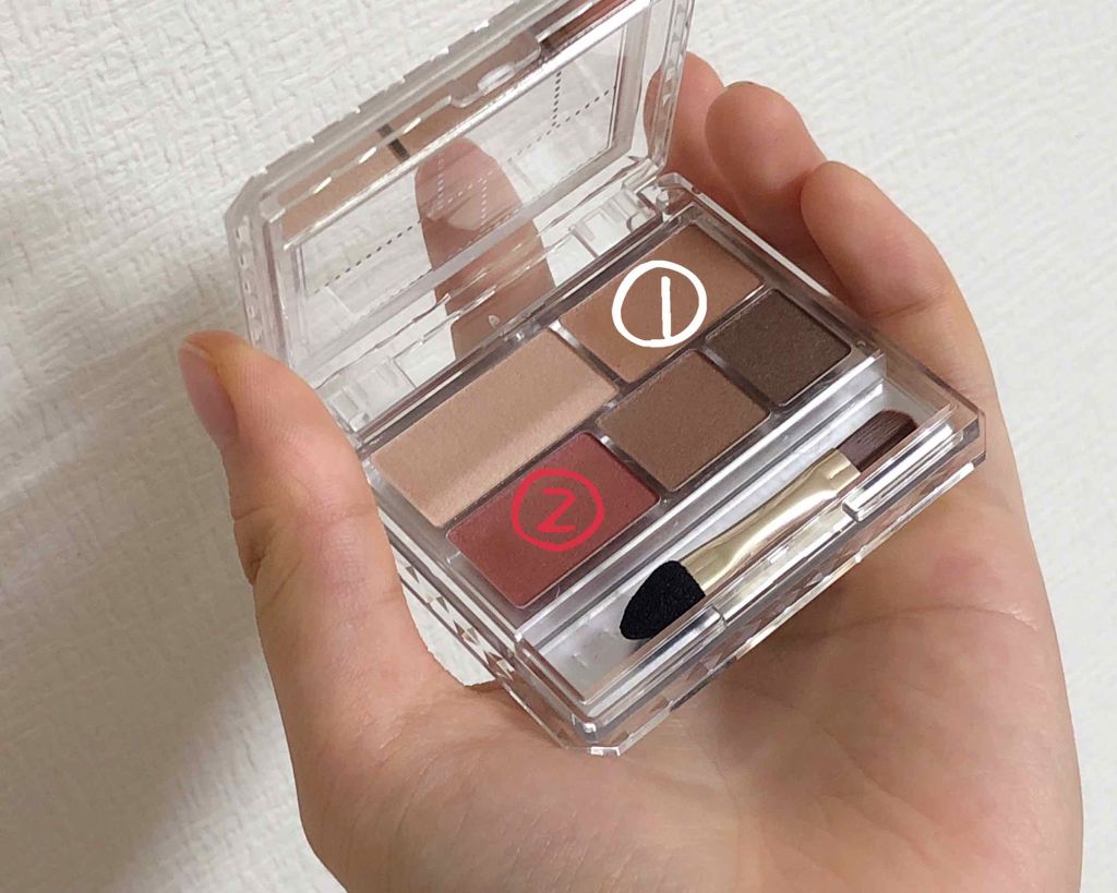 パーフェクトマルチアイズ/キャンメイク/アイシャドウパレットを使ったクチコミ(2枚目)