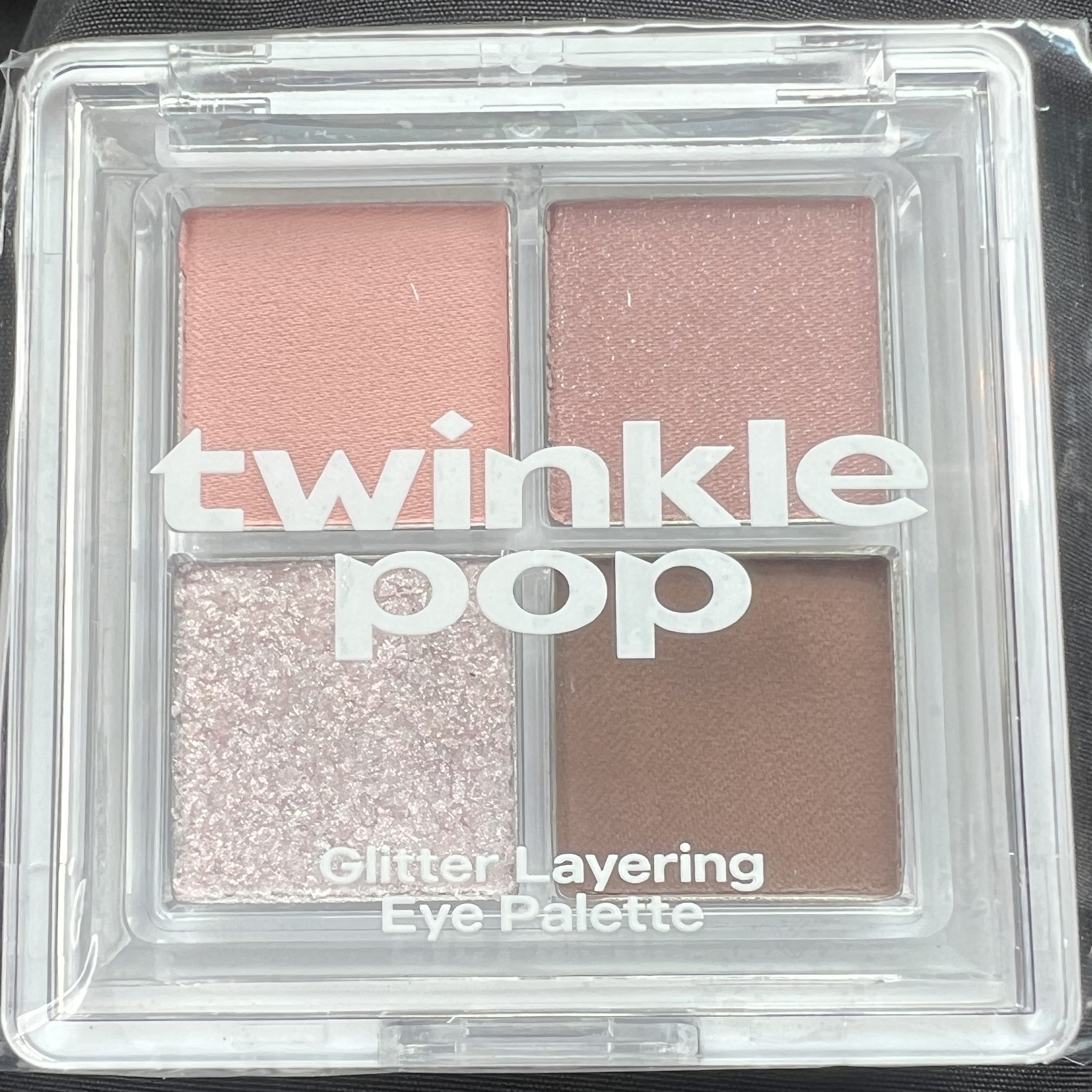 グリッターレイヤリングアイシャドウパレット 02 PINK LAYER/TWINKLE POP/アイシャドウパレットを使ったクチコミ（2枚目）