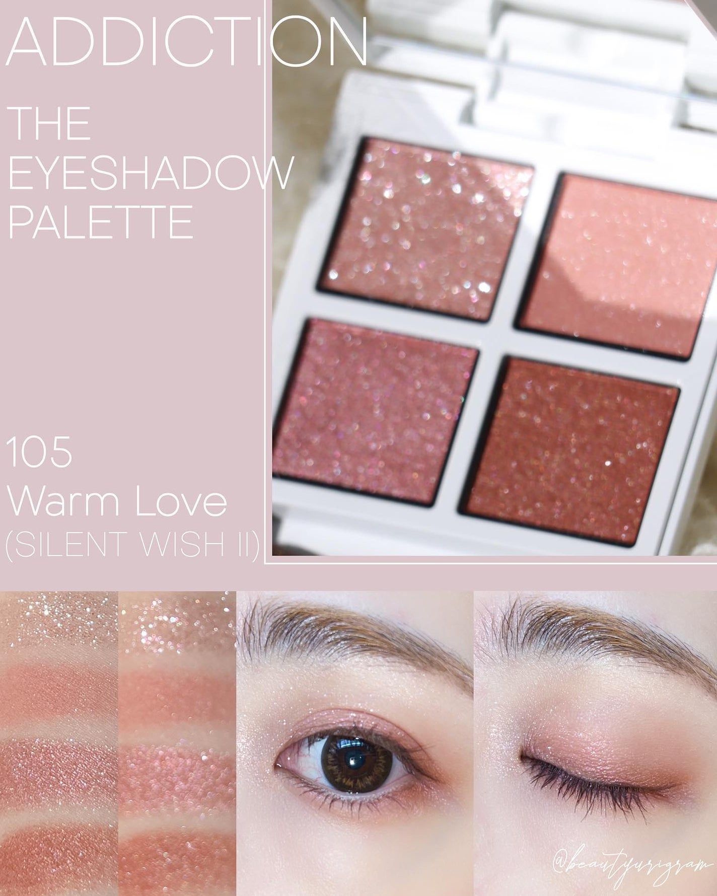 ホリデー アディクション サイレント ウィッシュⅡ /ADDICTION/メイクアップキットを使ったクチコミ(4枚目)