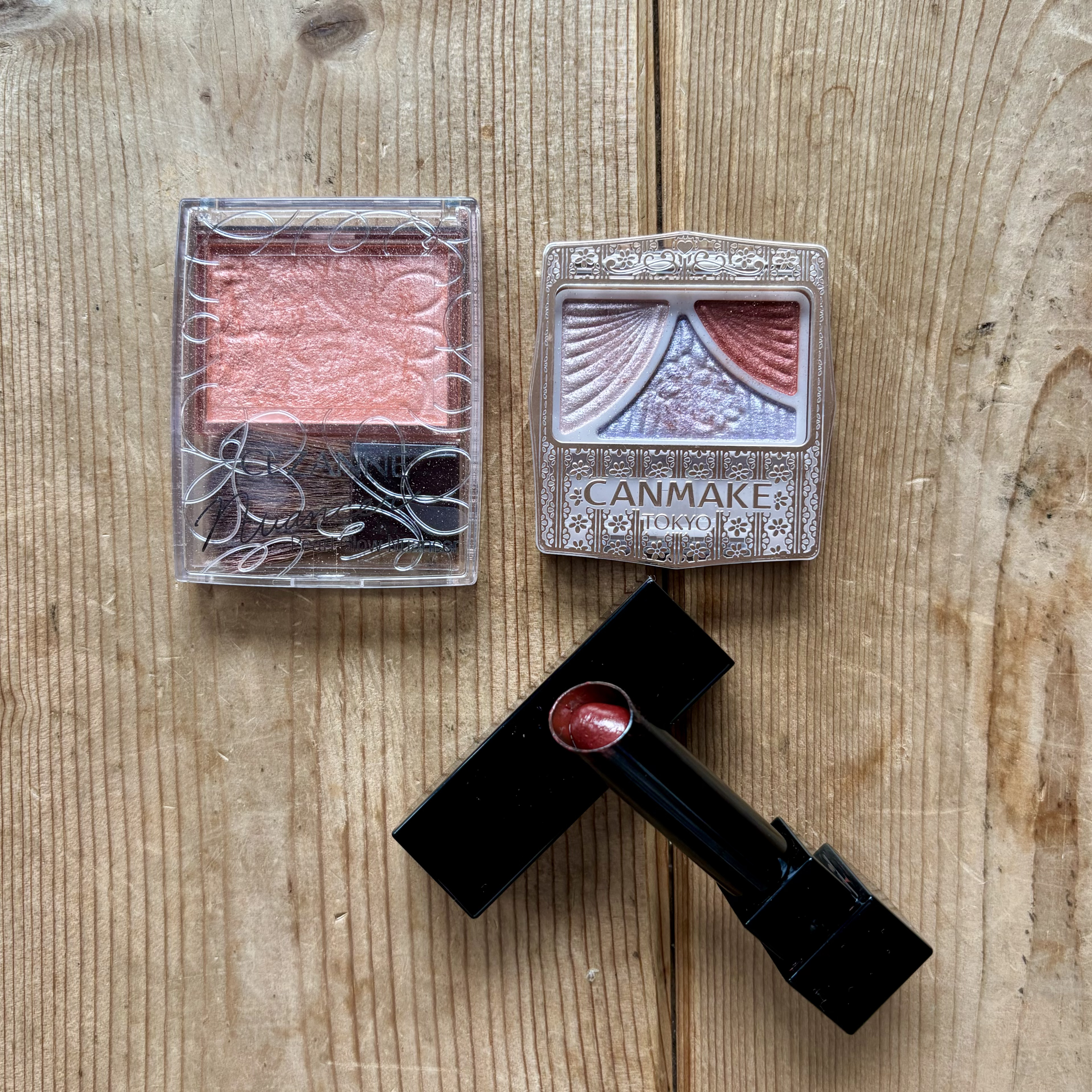 ジューシーピュアアイズ/キャンメイク/アイシャドウパレットを使ったクチコミ（1枚目）