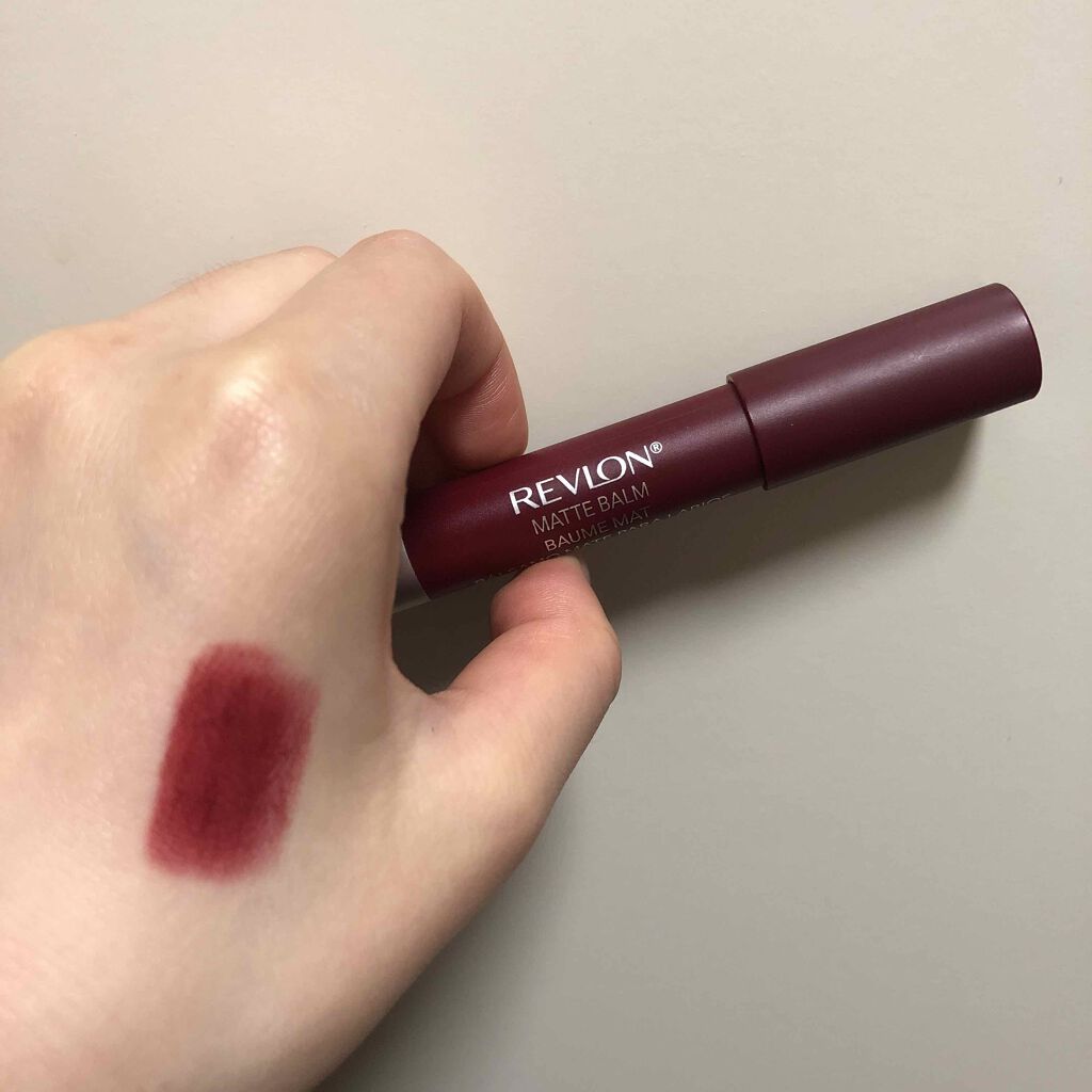 マット バーム/REVLON/口紅を使ったクチコミ（1枚目）