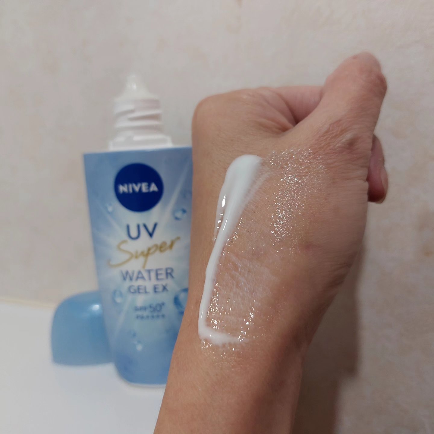 ニベアUV ウォータージェルEX/ニベア/日焼け止めジェルを使ったクチコミ（3枚目）