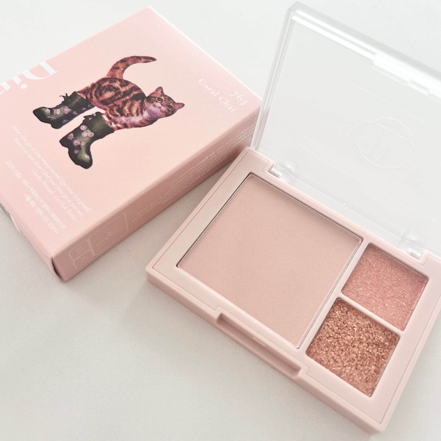 (ルシャブートコレクション)チーク&アイ マルチユーズ パレット/Dinto/パウダーチークを使ったクチコミ(2枚目)