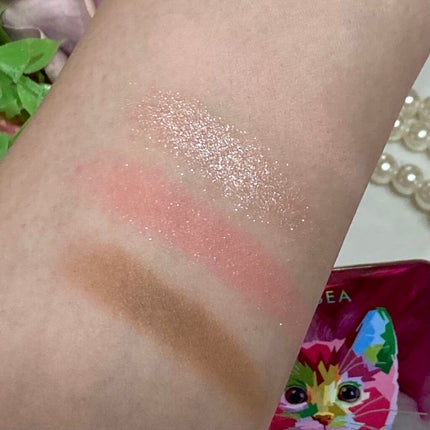 アニマルアイシャドウ(4シェード)/ZEESEA/アイシャドウパレットを使ったクチコミ(5枚目)